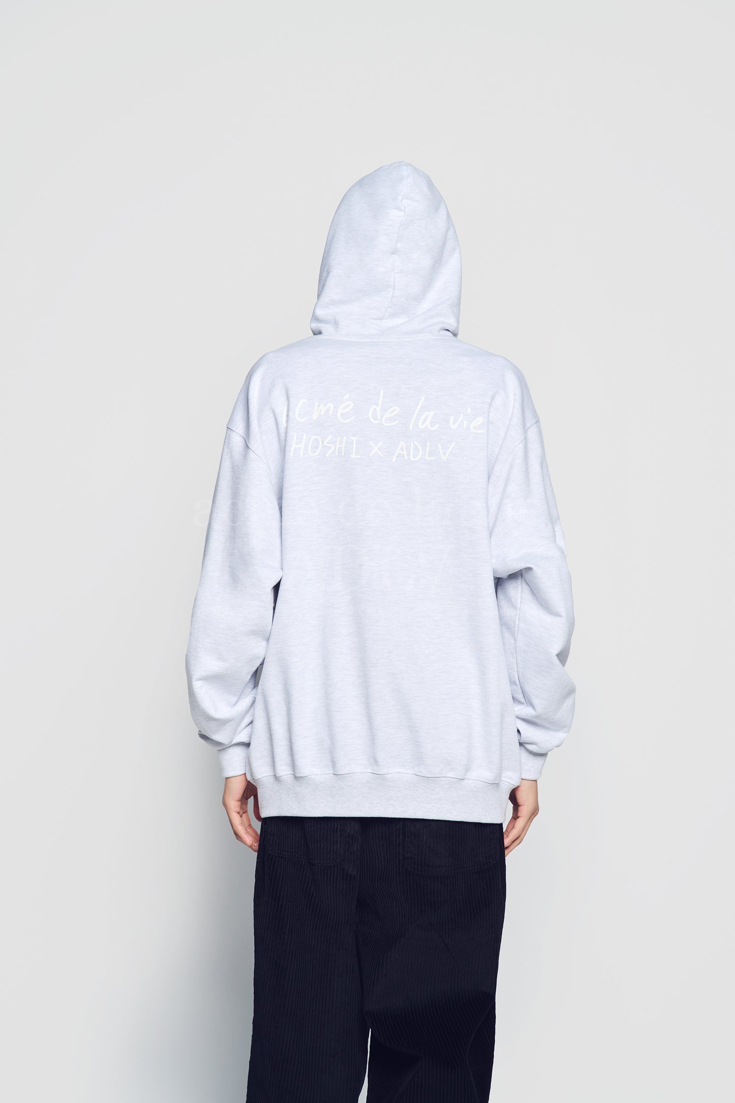 HOSHI X ADLV Wappen Hoodie Melange