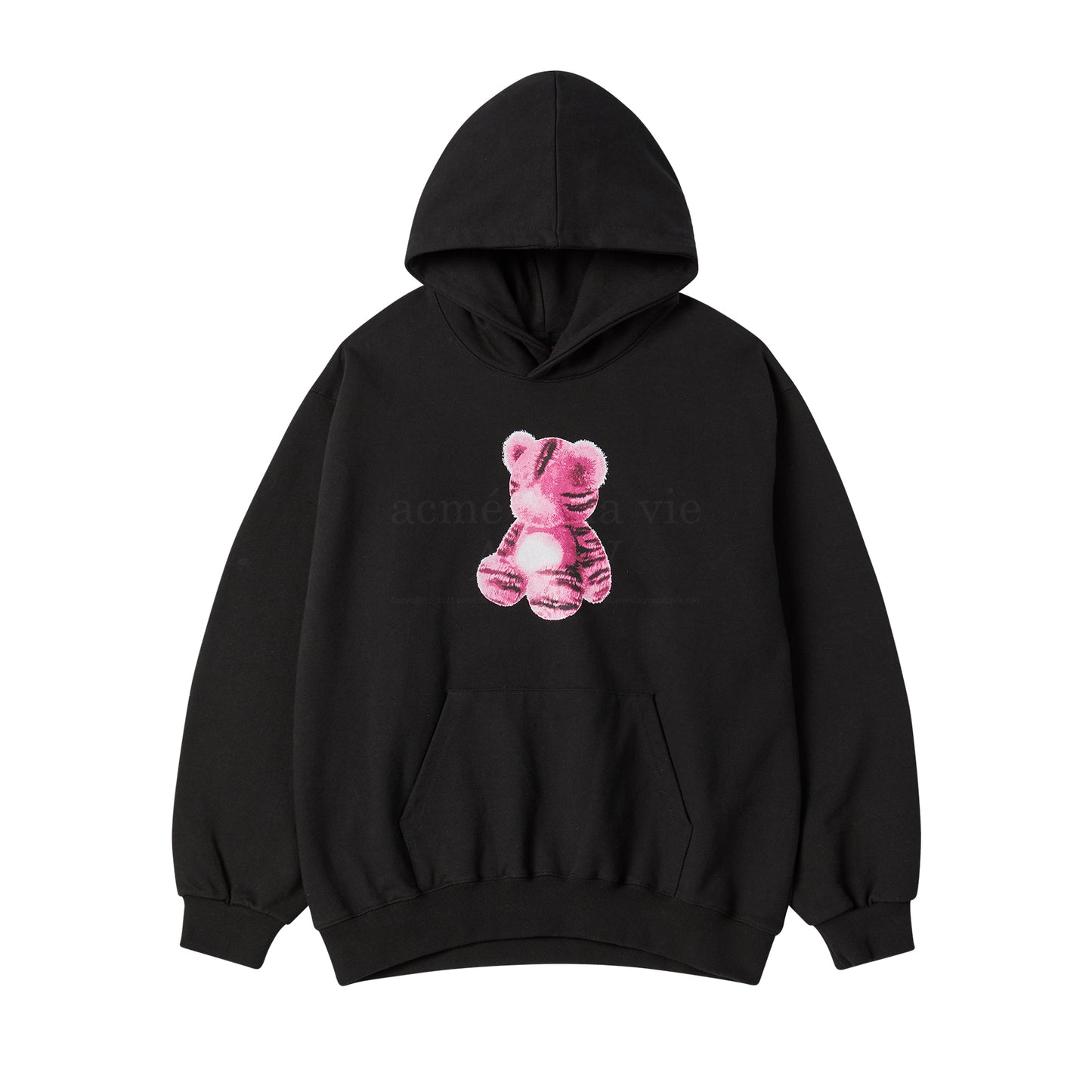 HOSHI X ADLV Tiger Figure Hoodie Black