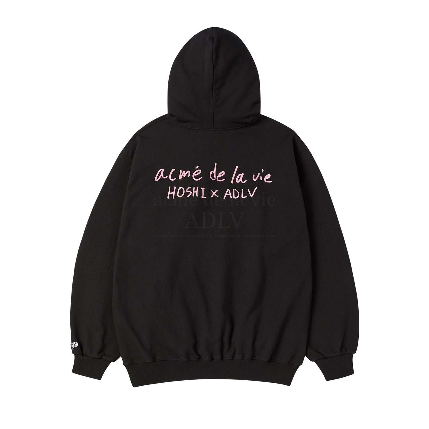 HOSHI X ADLV Tiger Figure Hoodie Black