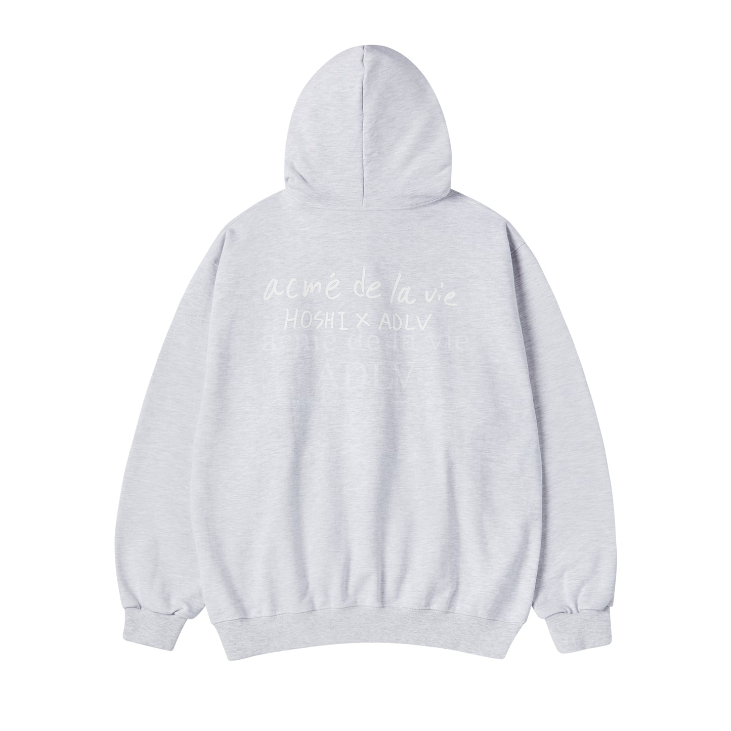 HOSHI X ADLV Wappen Hoodie Melange