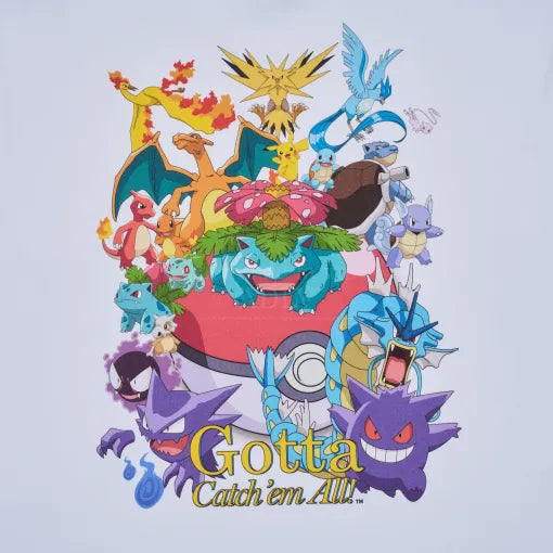 Acmé de la vie X Pokémon GOTTA SHORT SLEEVE T-SHIRT White