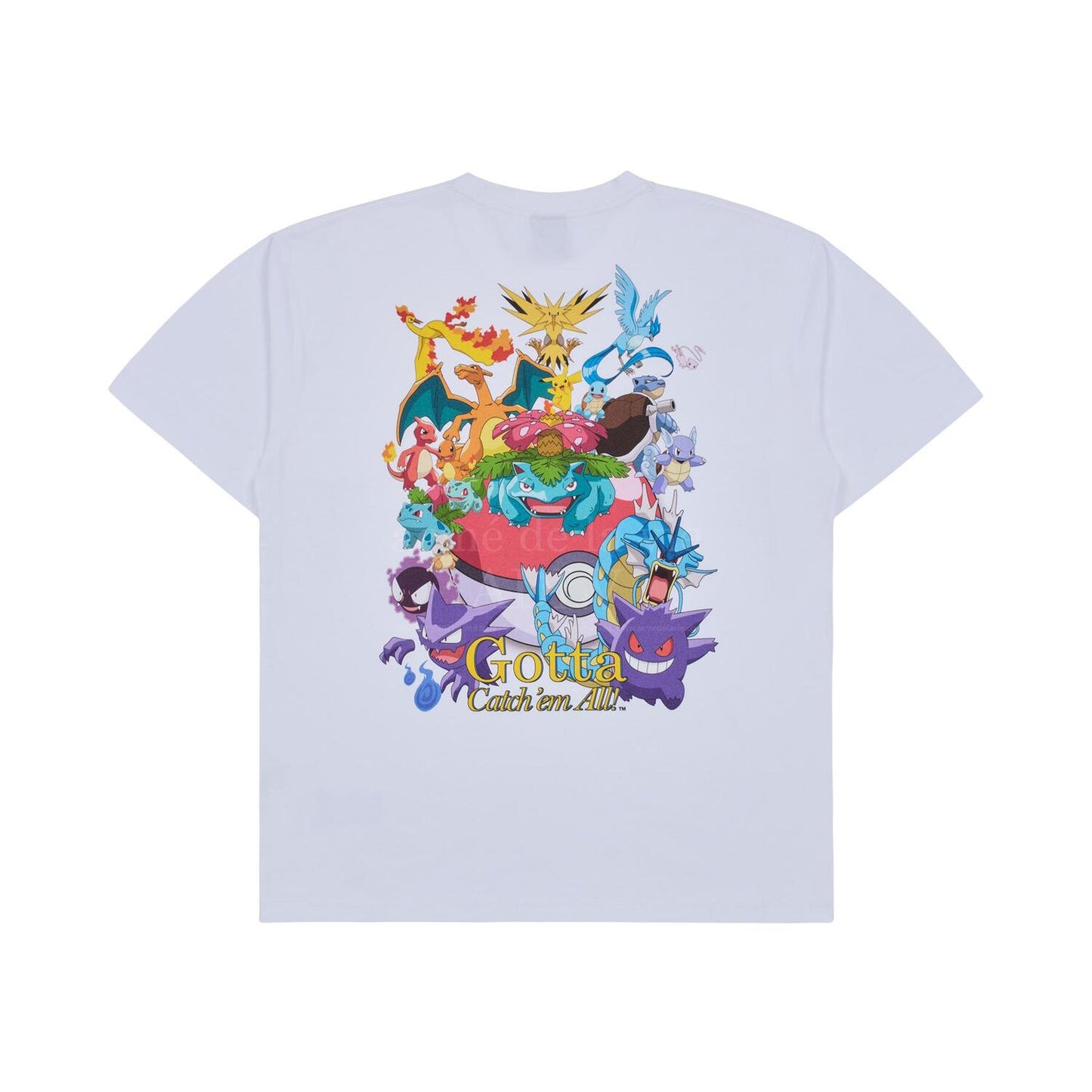 Acmé de la vie X Pokémon GOTTA SHORT SLEEVE T-SHIRT White