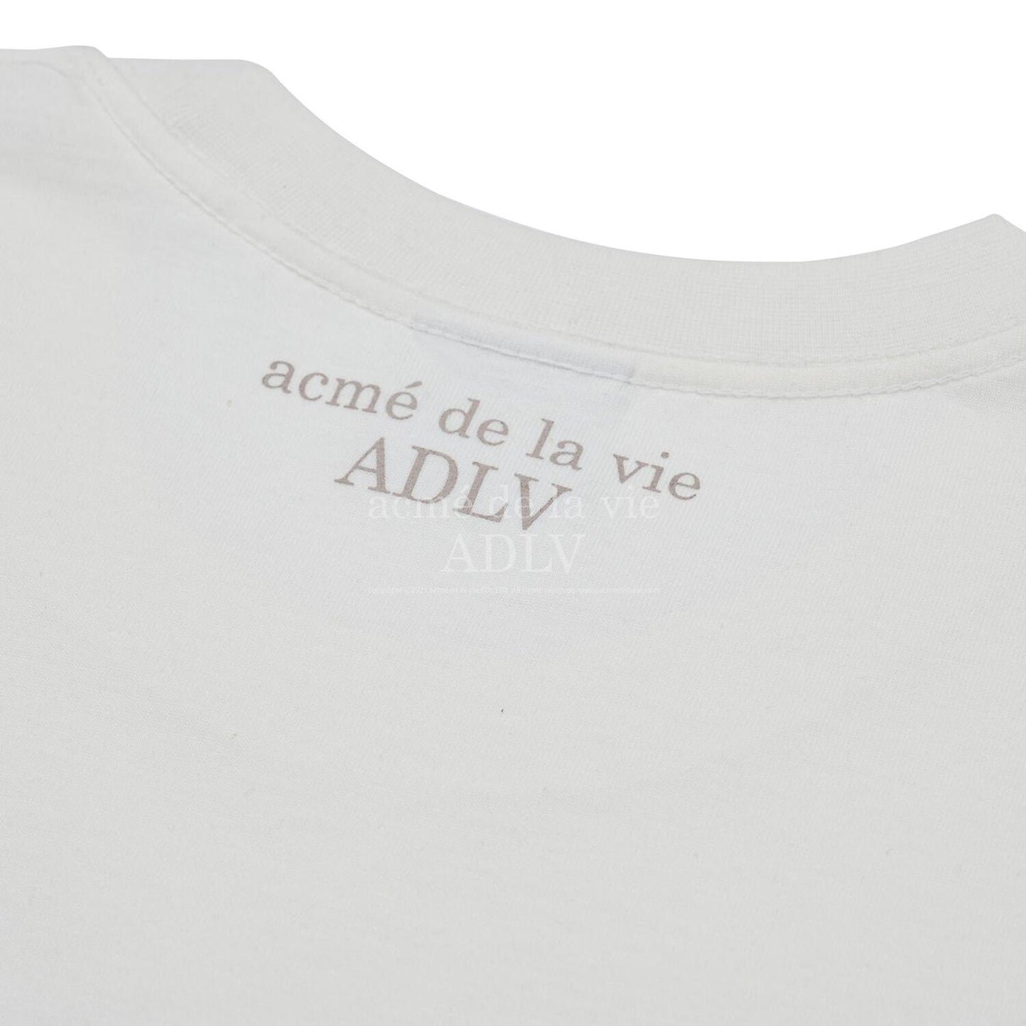 [acmé de la vie] Fuzzy Rabbit Short Sleeve T-Shirt Cream