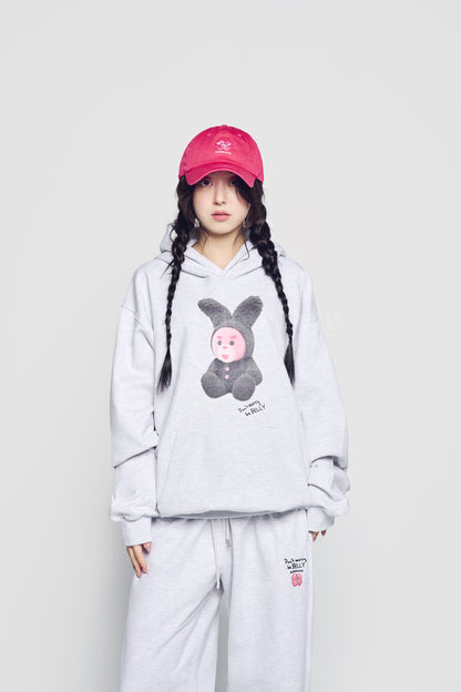 [acmé de la vie]  Clover Belly Ball Cap Pink