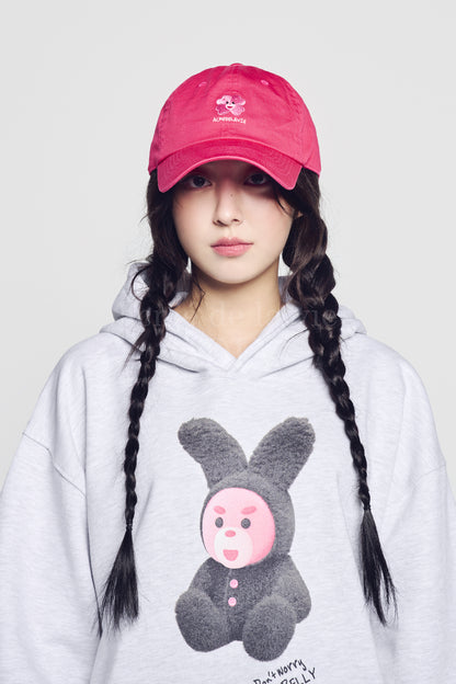 [acmé de la vie]  Clover Belly Ball Cap Pink