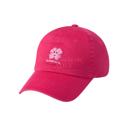 [acmé de la vie]  Clover Belly Ball Cap Pink