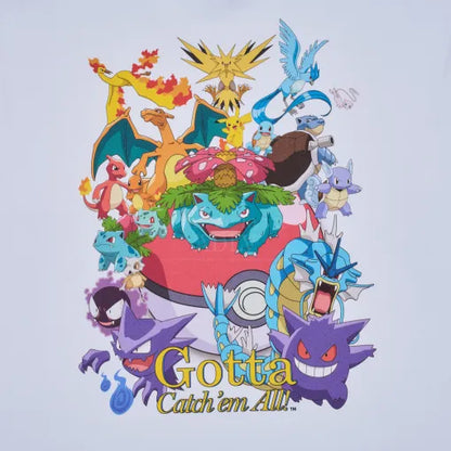 Acmé de la vie X Pokémon GOTTA SHORT SLEEVE T-SHIRT White