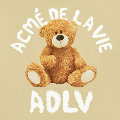 [acmé de la vie] Teddy Bear (Bear Doll) Short Sleeve T-Shirt Beige