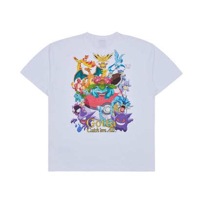 Acmé de la vie X Pokémon GOTTA SHORT SLEEVE T-SHIRT White