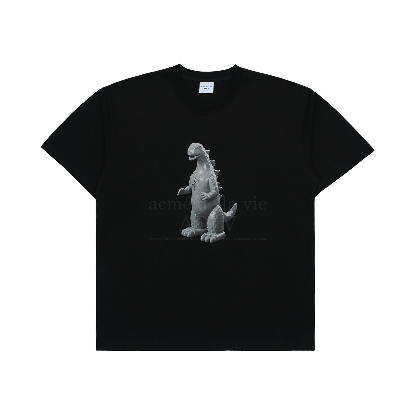 [acmé de la vie] DIN2LS Creature Short Sleeve T-Shirt Black