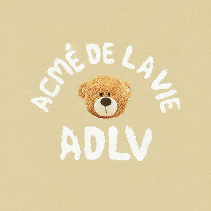 [acmé de la vie] Teddy Bear (Bear Doll) Short Sleeve T-Shirt Beige