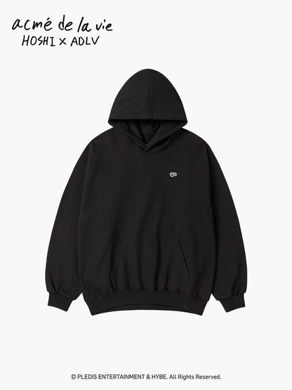 HOSHI X ADLV Wappen Hoodie Black