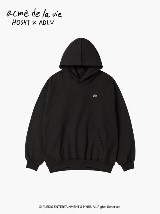 HOSHI X ADLV Wappen Hoodie Black