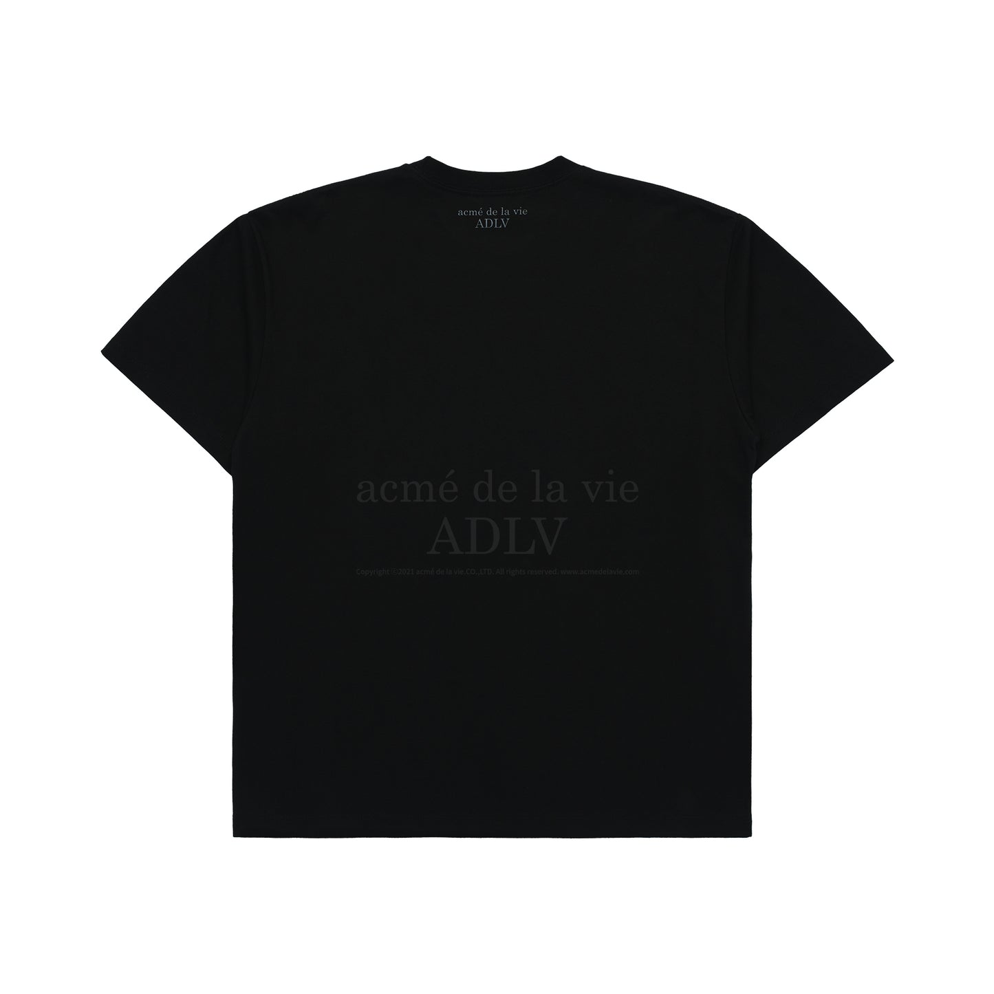 [acmé de la vie] DIN2LS Creature Short Sleeve T-Shirt Black